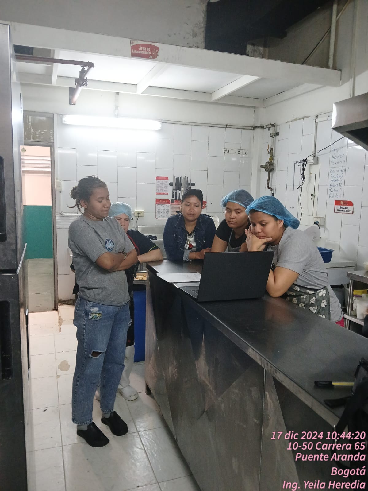 Capacitación · Cocina Puente Aranda
