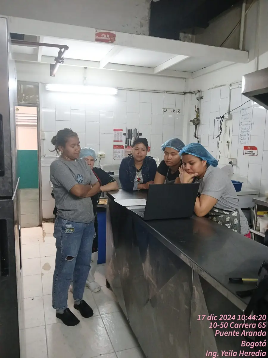 Capacitación · Cocina Puente Aranda
